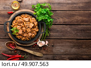 meat stew with cabbage. Стоковое фото, агентство Ingram Publishing / Фотобанк Лори