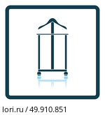 Hanger stand icon. Shadow reflection design. Vector illustration. Стоковая иллюстрация, агентство Ingram Publishing / Фотобанк Лори