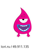 cute adorable ugly scary funny mascot monster. cute adorable ugly scary funny mascot monster vector art. Стоковая иллюстрация, агентство Ingram Publishing / Фотобанк Лори