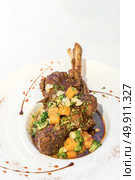 Slow cook lamb stew italian groumet cuisine. Стоковое фото, агентство Ingram Publishing / Фотобанк Лори