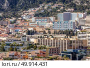 Monaco Fontvieille cityscape Monte carlo French Riviera. Стоковое фото, агентство Ingram Publishing / Фотобанк Лори