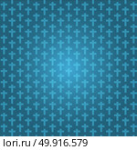 background dark blue color halloween with crucifix pattern texture, vector illustration. Стоковая иллюстрация, агентство Ingram Publishing / Фотобанк Лори