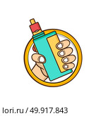 vaporizer electric cigarette vapor mod - vape life. vaporizer electric cigarette vapor mod - vape life vector. Стоковая иллюстрация, агентство Ingram Publishing / Фотобанк Лори