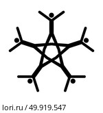 Teamwork icon . Стоковая иллюстрация, агентство Ingram Publishing / Фотобанк Лори