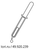 Pipette with drop icon . Стоковая иллюстрация, агентство Ingram Publishing / Фотобанк Лори