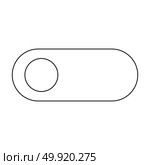 Toggle switch black icon . Стоковая иллюстрация, агентство Ingram Publishing / Фотобанк Лори