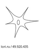 Nerve cell icon . Стоковая иллюстрация, агентство Ingram Publishing / Фотобанк Лори