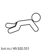 Crawling baby icon . Стоковая иллюстрация, агентство Ingram Publishing / Фотобанк Лори