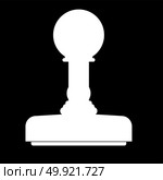Rubber stamps  white color icon .. Rubber stamps  it is white color icon . Стоковая иллюстрация, агентство Ingram Publishing / Фотобанк Лори