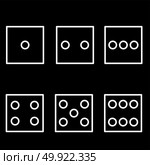 Dice nubes icon . Стоковая иллюстрация, агентство Ingram Publishing / Фотобанк Лори