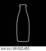 Bottle white icon . Стоковая иллюстрация, агентство Ingram Publishing / Фотобанк Лори