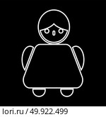 Old woman icon . Стоковая иллюстрация, агентство Ingram Publishing / Фотобанк Лори