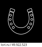 Horseshoe icon . Стоковая иллюстрация, агентство Ingram Publishing / Фотобанк Лори