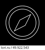 Compass icon . Стоковая иллюстрация, агентство Ingram Publishing / Фотобанк Лори