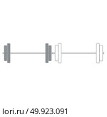 Barbell grey set  grey set  icon .. Barbell grey set  icon . Стоковая иллюстрация, агентство Ingram Publishing / Фотобанк Лори