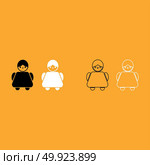 Old woman icon . Стоковая иллюстрация, агентство Ingram Publishing / Фотобанк Лори