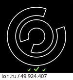 Load it is white icon .. Load it is white icon . Flat style. Стоковая иллюстрация, агентство Ingram Publishing / Фотобанк Лори