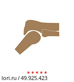Knee joint icon .. Knee joint  icon . Стоковая иллюстрация, агентство Ingram Publishing / Фотобанк Лори
