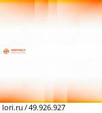 Abstract technology geometric overlap light orange and yellow background with copy space. Vector illustration. Стоковая иллюстрация, агентство Ingram Publishing / Фотобанк Лори