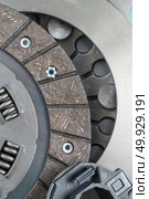 Car clutch close-up detail background. Стоковое фото, агентство Ingram Publishing / Фотобанк Лори