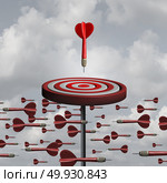 Adaptive Thinking and business innovator concept as a different strategy metaphor as a 3D illustration. Стоковое фото, агентство Ingram Publishing / Фотобанк Лори