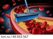 Chelation medicine treatment and alternative therapy for heart disease concept for human blood circulation disease with 3D illustration elements.. Chelation Medicine Treatment. Стоковое фото, агентство Ingram Publishing / Фотобанк Лори