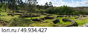 Castro de Romariz. The Castro de Romariz is a fortified settlement dating from the 5th century BC, with occupancy levels up to the first century AD. Romariz - Santa Maria da Feira, Portugal. Стоковое фото, агентство Ingram Publishing / Фотобанк Лори