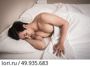 Young handsome man having the worst nightmare.. Young handsome man having the worst nightmare. Стоковое фото, агентство Ingram Publishing / Фотобанк Лори