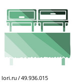 Chafing dish icon. Chafing dish icon. Flat color design. Vector illustration. Стоковое фото, агентство Ingram Publishing / Фотобанк Лори