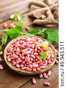 Red kidney beans. Haricot bean. Стоковое фото, агентство Ingram Publishing / Фотобанк Лори