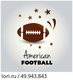 An American Football flyer design perfect for tailgate parties, football invites, etc. EPS 10. EPS file contains transparencies. Text has been converted to outlines and is on its’ own layer.. For web design and application interface, also useful for infographics. Vector illustration. Стоковая иллюстрация, агентство Ingram Publishing / Фотобанк Лори