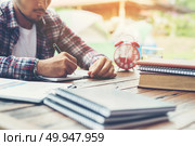 Hipster Businessman Working writing Determine Workspace Lifestyl. Hipster Businessman Working writing Determine Workspace Lifestyle Concept. Стоковое фото, агентство Ingram Publishing / Фотобанк Лори