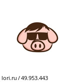 cool pig with sunglasses cartoon vector art. cool pig with sunglasses cartoon. Стоковая иллюстрация, агентство Ingram Publishing / Фотобанк Лори