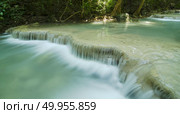 part of Erawan Waterfall, Kanchanaburi, Thailand. Стоковое фото, агентство Ingram Publishing / Фотобанк Лори