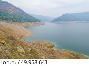 Waterline of the reservoir. Стоковое фото, агентство Ingram Publishing / Фотобанк Лори