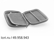 external HDD hard disk case, isolated on white background. Стоковое фото, агентство Ingram Publishing / Фотобанк Лори