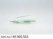 USB cable isolated on white. Стоковое фото, агентство Ingram Publishing / Фотобанк Лори