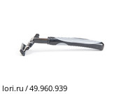 shaving razor on a white background. Стоковое фото, агентство Ingram Publishing / Фотобанк Лори