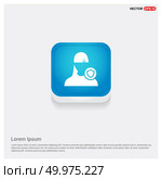 Protected user icon. Стоковая иллюстрация, агентство Ingram Publishing / Фотобанк Лори
