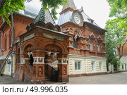 Timiryazev State Biological Museum. Old Museum building. Редакционное фото, фотограф Мария Паина / Фотобанк Лори