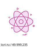 Nuclear icon design vector. Стоковая иллюстрация, агентство Ingram Publishing / Фотобанк Лори