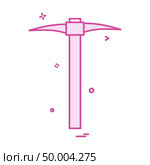 Pickaxe tool vector design. Стоковая иллюстрация, агентство Ingram Publishing / Фотобанк Лори