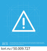Attention sign with exclamation mark icon . Стоковая иллюстрация, агентство Ingram Publishing / Фотобанк Лори
