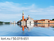 Ancient architecture of San Giorgio Maggiore in Venice. Стоковое фото, агентство Ingram Publishing / Фотобанк Лори