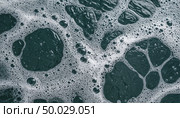 Texture of soapy water with foam. Generated by AI. Стоковое AI-изображение, AI-художник Анна Никонорова / Фотобанк Лори