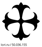 Symbol field lily kreen strong Cross monogram dokonstantinovsky Symbol of the Apostle anchor Hope sign Religious cross icon black color vector illustration flat style simple image. Стоковая иллюстрация, агентство Ingram Publishing / Фотобанк Лори