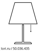 Table lamp Night lamp Clasic lamp icon black color outline vector illustration flat style simple image. Table lamp Night lamp Clasic lamp icon black color outline vector illustration flat style image. Стоковая иллюстрация, агентство Ingram Publishing / Фотобанк Лори