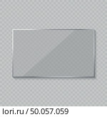Glare glass frame . Vector illustration. Стоковая иллюстрация, иллюстратор Максим Гребешков / Фотобанк Лори