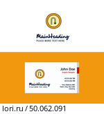 Flat U turn road sign  Logo and Visiting Card Template. Busienss Concept Logo Design. Стоковая иллюстрация, агентство Ingram Publishing / Фотобанк Лори