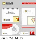 Computer screen  Logo, Calendar Template, CD Cover, Diary and USB Brand Stationary Package Design Vector Template. Стоковая иллюстрация, агентство Ingram Publishing / Фотобанк Лори